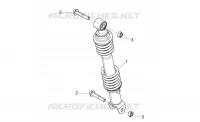 Suspension arrière - Amortisseur/s