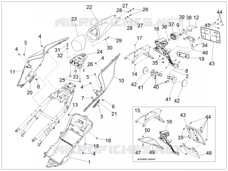 Carrosserie posterieure