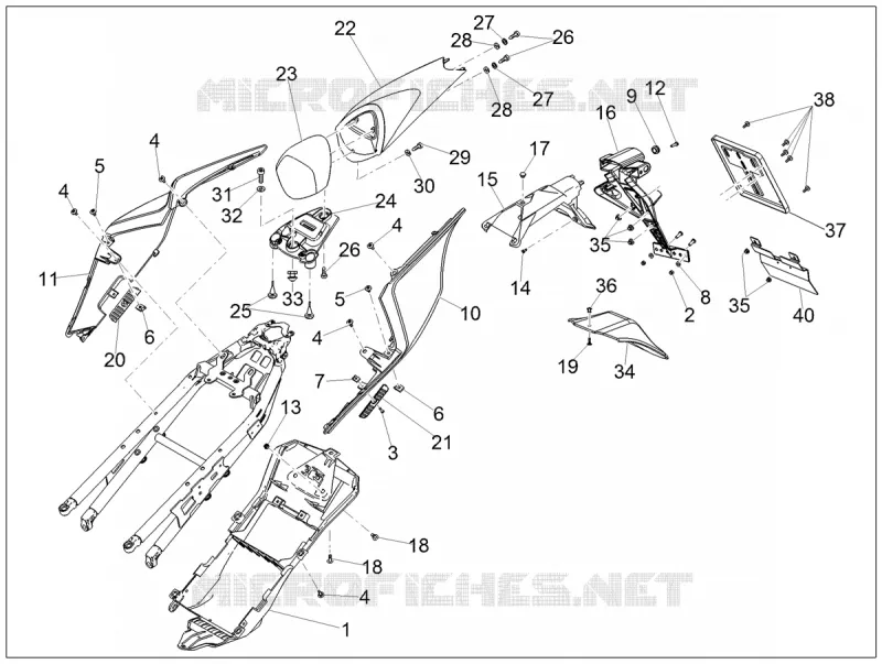 Carrosserie posterieure
