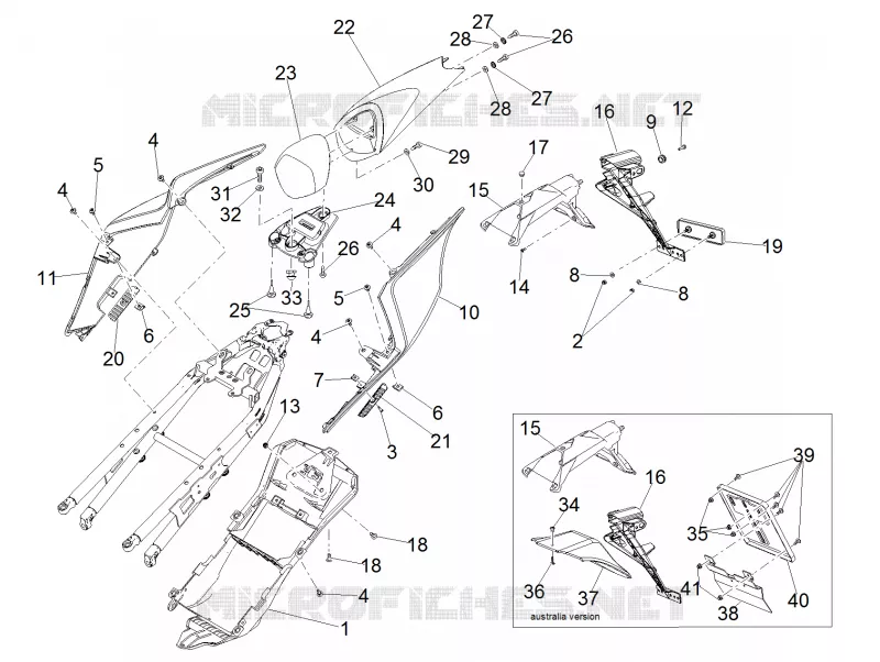 Carrosserie posterieure