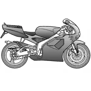 RS 125 (engine 122cc)