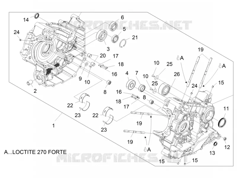 Carters I Aprilia APRILIA-MOTORCYCLES 1200 CAPONORD 2016  Caponord