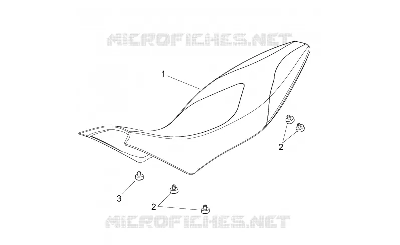 Selle Aprilia APRILIA-MOTORCYCLES 1200 DORSODURO 2014  Dorsoduro