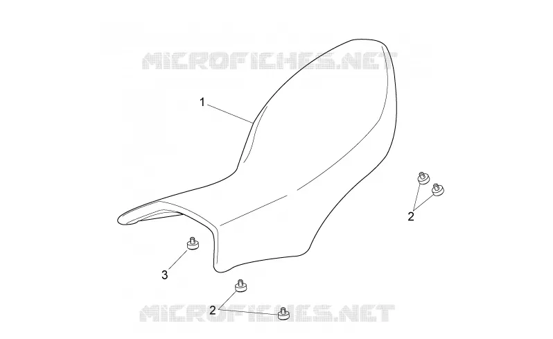 Selle Aprilia APRILIA-MOTORCYCLES 750 DORSODURO 2010  Dorsoduro Factory ABS