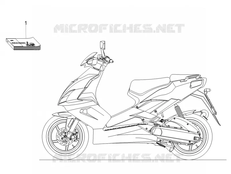 Plaquettes Aprilia APRILIA-SCOOTER 50 SR 2018  SR 50 R H2O 2T Euro 4