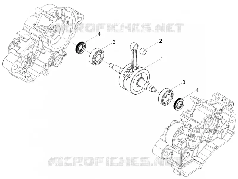 Arbre moteur Aprilia APRILIA-MOTORCYCLES 50 SX 2020  SX 50 Euro 4