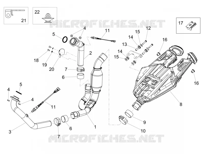 SILENCIEUX D'ECHAPPEMENT Aprilia APRILIA-MOTORCYCLES 900 SHIVER 2019  Shiver 900 Euro 4 ABS NAVI