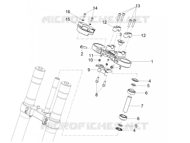 DIRECTION Aprilia APRILIA-MOTORCYCLES 125 TUONO 2020  Tuono 125 4T Euro 4 ABS