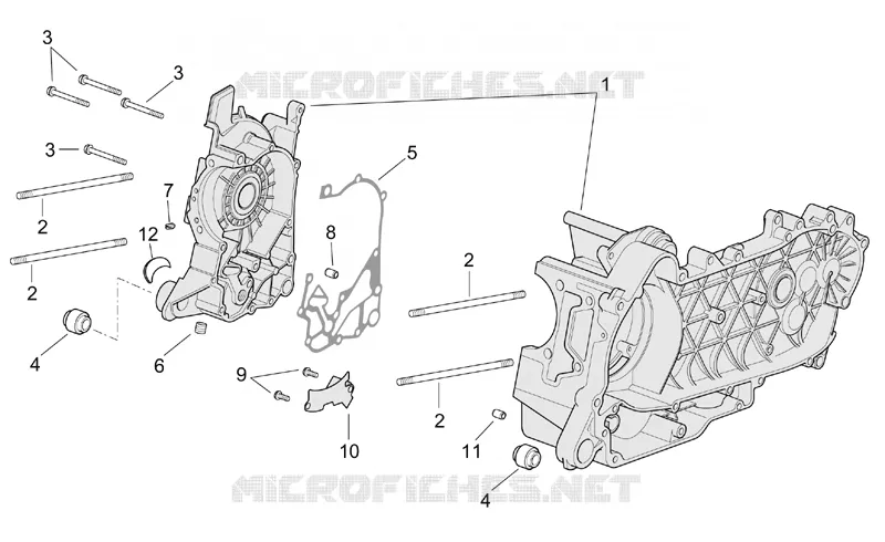 Carter Aprilia APRILIA-SCOOTER 125 MOJITO 2007  Mojito