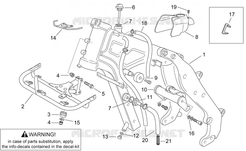 Chassis I Aprilia APRILIA-MOTORCYCLES 650 PEGASO 2000  Pegaso