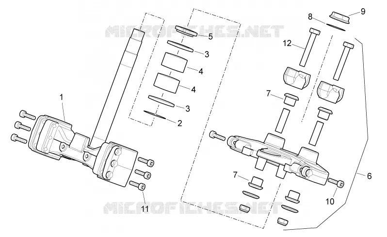 Direction-Version Strada Aprilia APRILIA-MOTORCYCLES 650 PEGASO 2009  Pegaso Strada - Trail IE