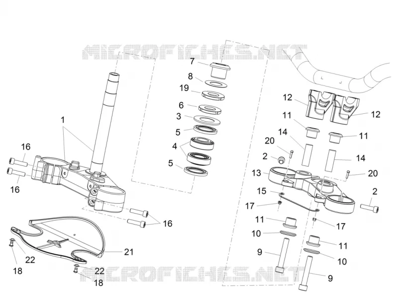 DIRECTION Aprilia APRILIA-MOTORCYCLES 1200 CAPONORD 2015  Caponord Rally