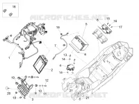 CIRCUIT ELECTRIQUE CENTRAL PIECES ELECTRIQUES 660 aprilia-moto RS 2020 13