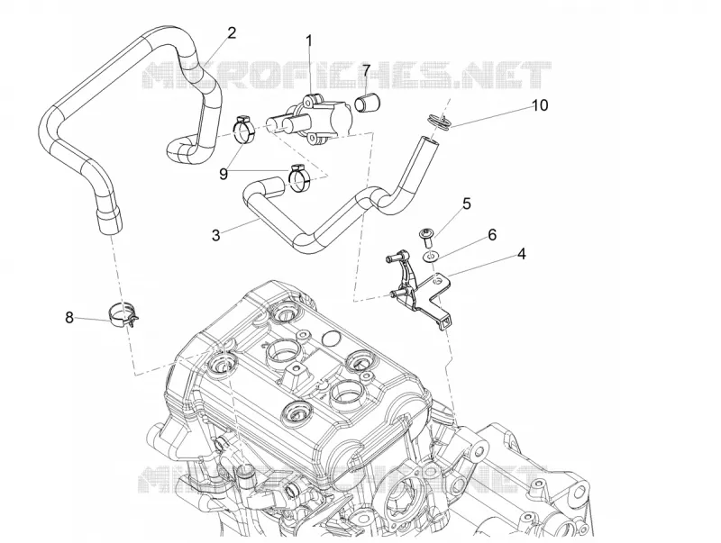 AIR SECONDAIRE Aprilia APRILIA-MOTORCYCLES 660 TUAREG 2023  Tuareg 660 Euro 5 ABS