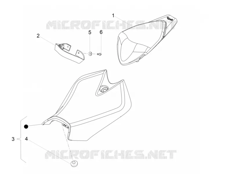 Selle Aprilia APRILIA-MOTORCYCLES 125 RS 2017  RS 125 4T E4 ABS