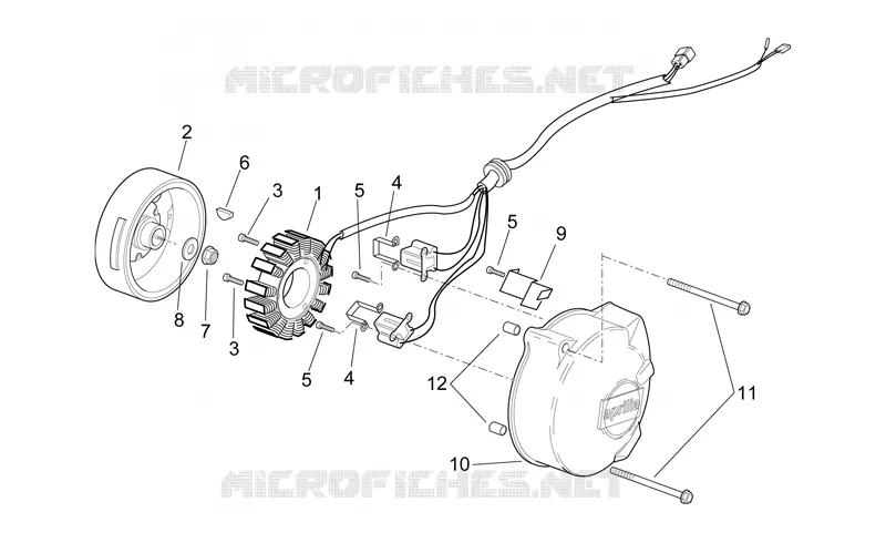 Allumage Aprilia APRILIA-MOTORCYCLES 250 RS 2002  RS 250