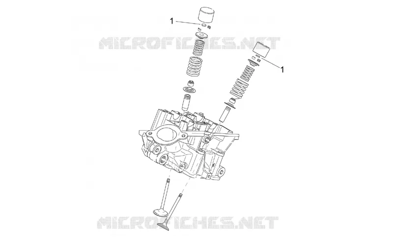 Plaquettes soupapes Aprilia APRILIA-MOTORCYCLES 1000 RST-FUTURA 2001  RST 1000 Futura