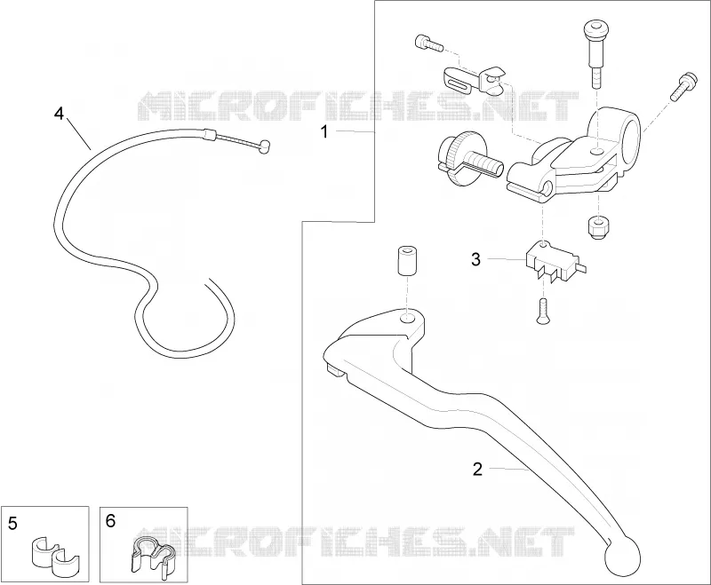 Commande embrayage Aprilia APRILIA-MOTORCYCLES 1000 RSV4 2016  RSV4 1000 RR