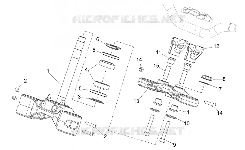 Direction Aprilia APRILIA-MOTORCYCLES 750 SHIVER 2009  Shiver