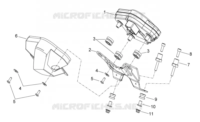 Tableau de bord Aprilia APRILIA-MOTORCYCLES 750 SHIVER 2014  Shiver