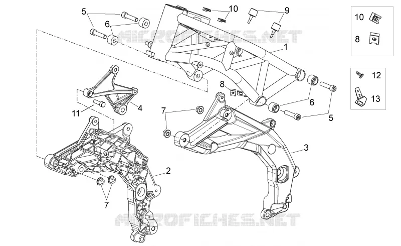 Chassis I Aprilia APRILIA-MOTORCYCLES 750 SHIVER 2015  Shiver PA