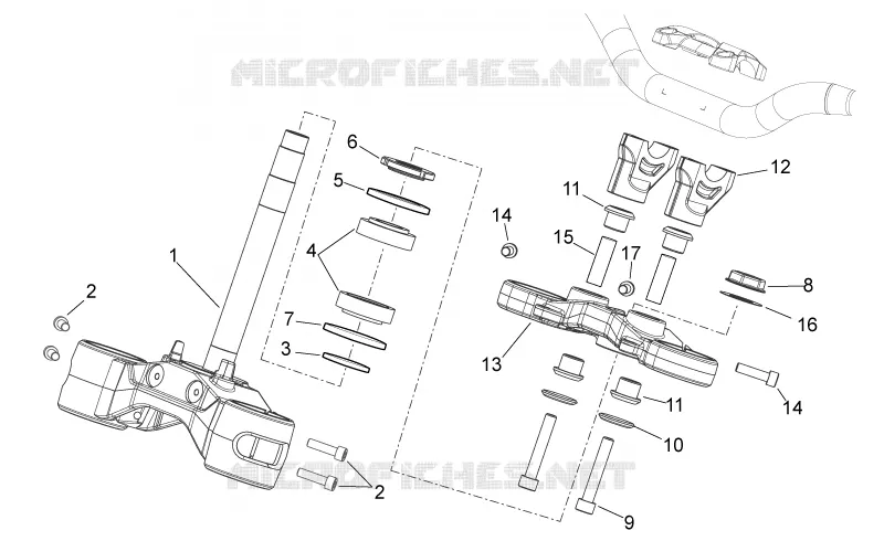 Direction Aprilia APRILIA-MOTORCYCLES 750 SHIVER 2015  Shiver PA