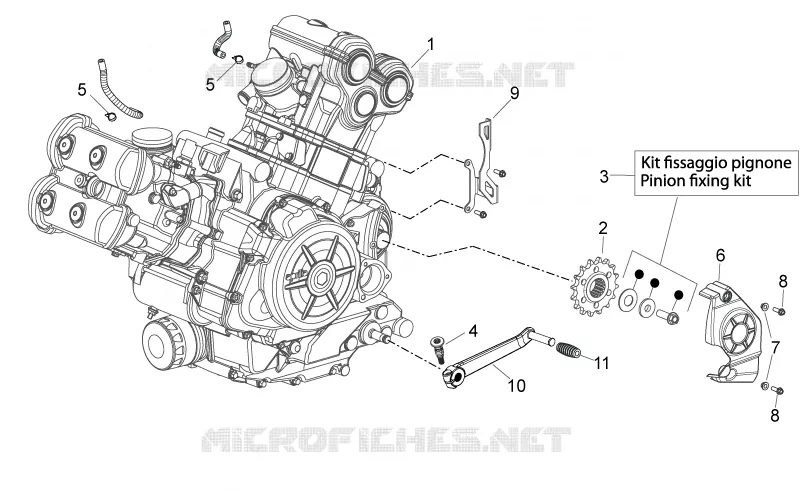 Moteur Aprilia APRILIA-MOTORCYCLES 750 SHIVER 2015  Shiver