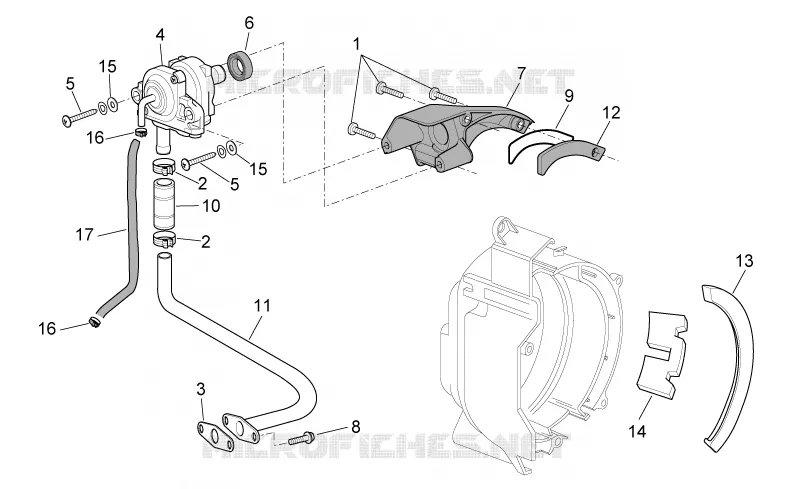 Air secondaire Aprilia APRILIA-SCOOTER 125 SPORT-CITY 2008  Sport City Cube carb E3