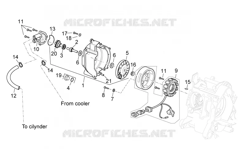Allumage Aprilia APRILIA-SCOOTER 200 SPORT-CITY 2010  Sport City Cube carb E3