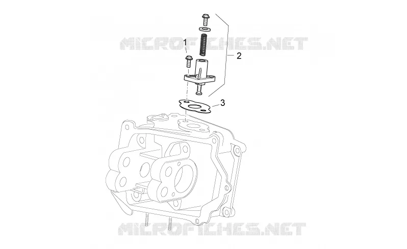 Tendeur de chaîne Aprilia APRILIA-SCOOTER 125 SPORT-CITY 2010  Sport City Cube carb E3
