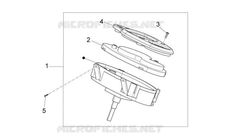 Tableau de bord Aprilia APRILIA-SCOOTER 125 SPORT-CITY 2010  Sport City ONE 4T E3