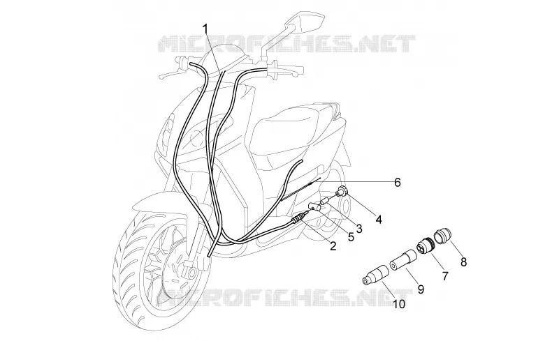 Transmissions Aprilia APRILIA-SCOOTER 50 SPORT-CITY 2011  Sport City ONE 2T 2V E3