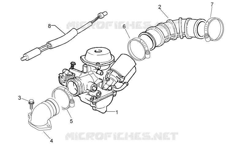 Carburateur I Aprilia APRILIA-SCOOTER 50 SPORT-CITY 2009  Sport City ONE 4T 2V E2