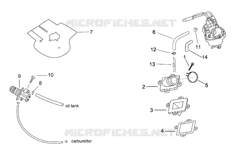 Alimentation - Pompe Huil Aprilia APRILIA-SCOOTER 50 SR 2000  SR AIR