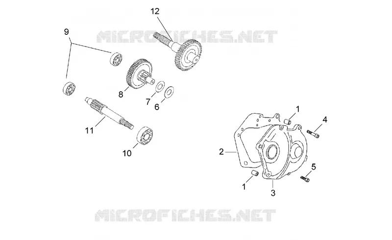 Reduction finale Aprilia APRILIA-SCOOTER 50 SR 1999  SR H2O