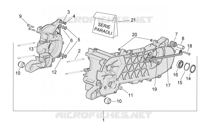 Carter Aprilia APRILIA-SCOOTER 50 SR 2009  SR H2O NEW (IE+Carb.)