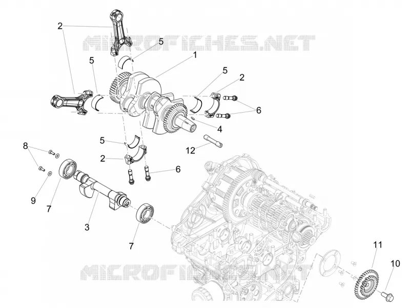 VILEBREQUIN Aprilia APRILIA-MOTORCYCLES 457 RS 2024  RS 457 4T 8V E5+ ABS