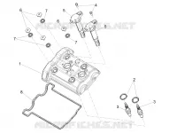 Couvercle culasse MOTEUR 660 aprilia-moto RS 2025 17