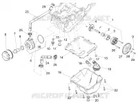 POMPE A HUILE - FILTRE A HUILE MOTEUR 660 aprilia-moto RS 2025 35