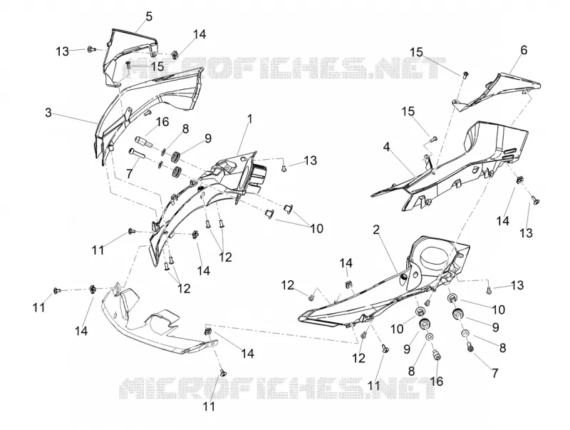 CONVOYEUR D'AIR Aprilia APRILIA-MOTORCYCLES 1100 TUONO 2023  Tuono V4 Factory 1100 E5 Superpole ABS