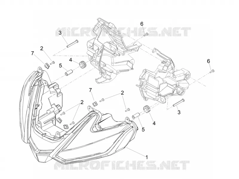 Eclairages avant Aprilia APRILIA-MOTORCYCLES 1100 TUONO 2025  Tuono V4 Factory 1100 E5+
