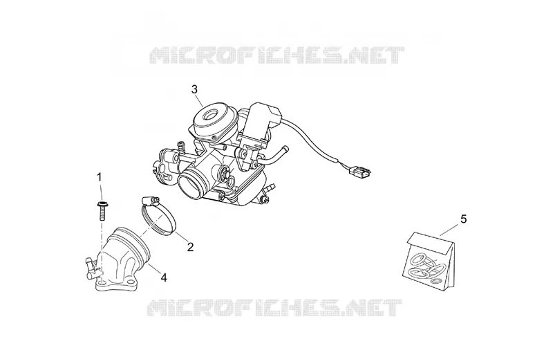Carburateur I Aprilia APRILIA-SCOOTER 125 ATLANTIC 2003  Atlantic