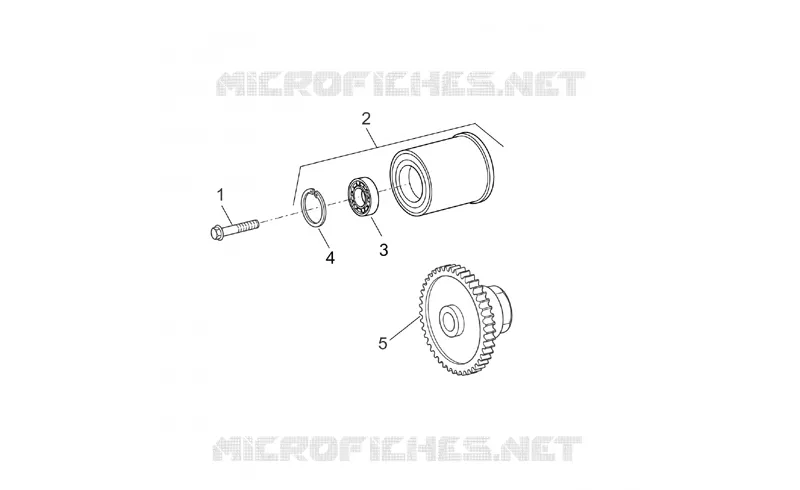 Poulie dentée Aprilia APRILIA-SCOOTER 125 ATLANTIC 2004  Atlantic