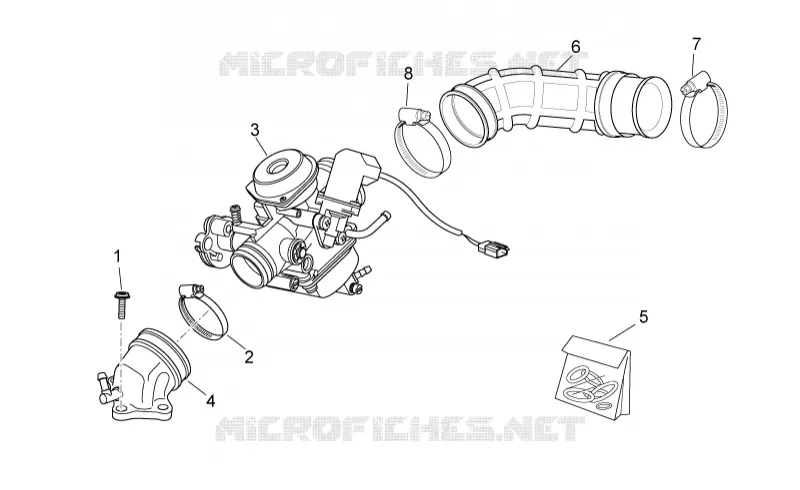 Carburateur I Aprilia APRILIA-SCOOTER 125 ATLANTIC 2012  Atlantic E3